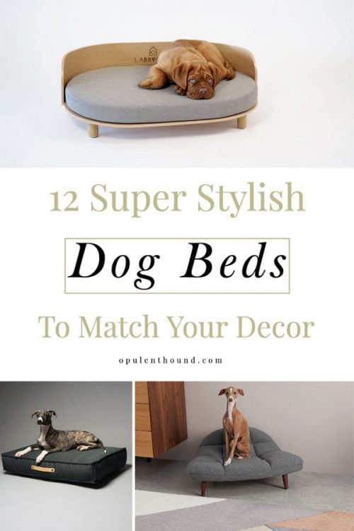 12 Fancy Dog Beds to Suit Your Style and Decor - The Opulent Hound